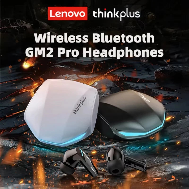 GM2 Pro  TWS Wireless Bluetooth5.4 Earphones Gaming Headphones HIFI Quality Sound Noise Cancelling Earbuds New Girl Gifts
